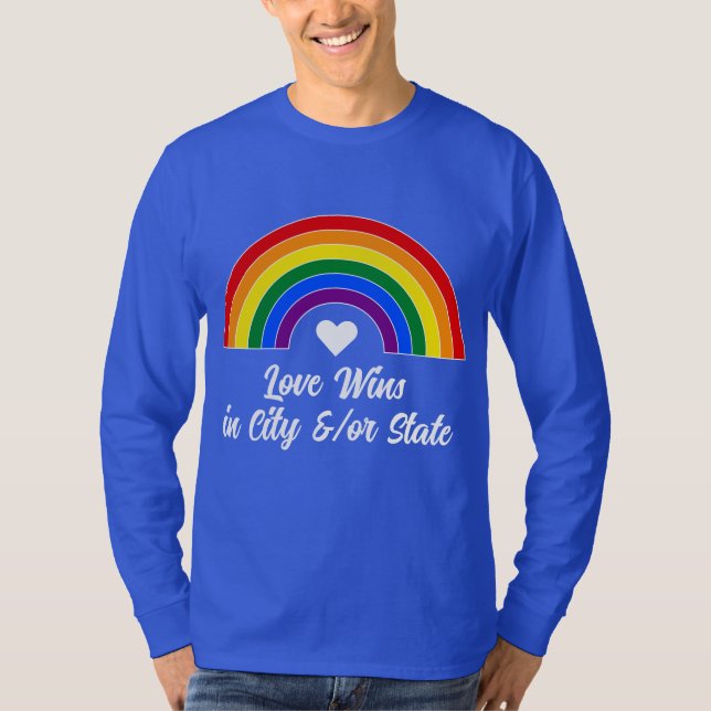 Pride Flag Rainbow T-Shirt (Front)