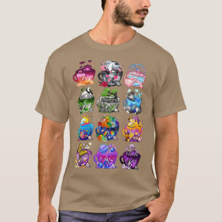 Pride Flag Teacup Collection T-Shirt