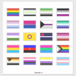 Pride Flags Sticker Set