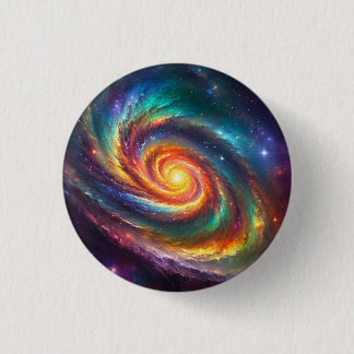 Pride Galaxy - 3 Cm Round Badge