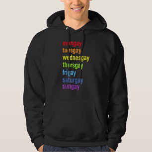 Pride Gay Agenda Love LGBT Hoodie