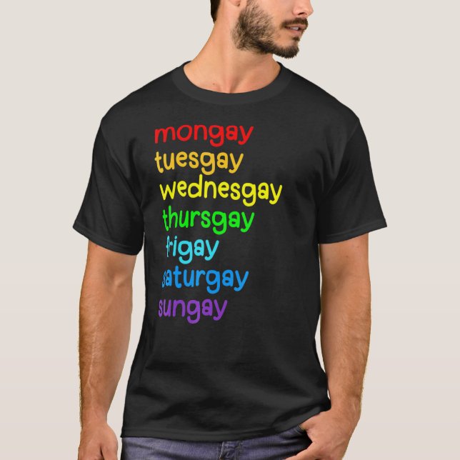 Pride Gay Agenda Love Lgbt Tee (Front)