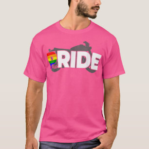 Pride, gay biker, LGBT motorcycle club, gay pride T-Shirt