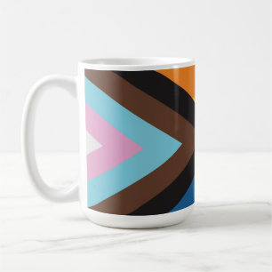 Pride gay lgbt rainbow flag coffee mug