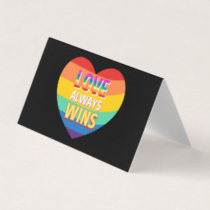 Pride gay- love always wins. Rainbow colour.