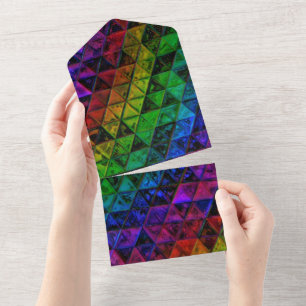 Pride Glass  All In One Invitation
