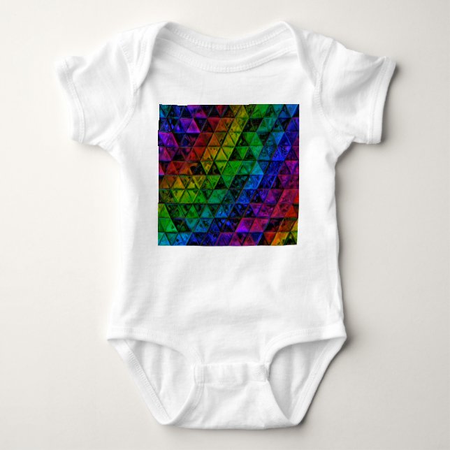 Pride Glass  Baby Bodysuit (Front)