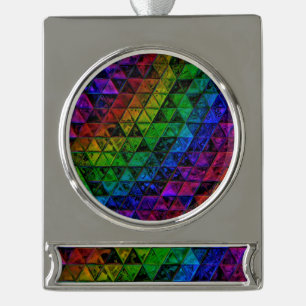 Pride Glass Banner Ornament