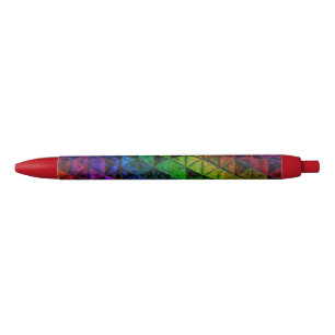 Pride Glass  Black Ink Pen