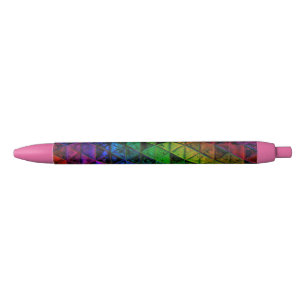 Pride Glass Black Ink Pen