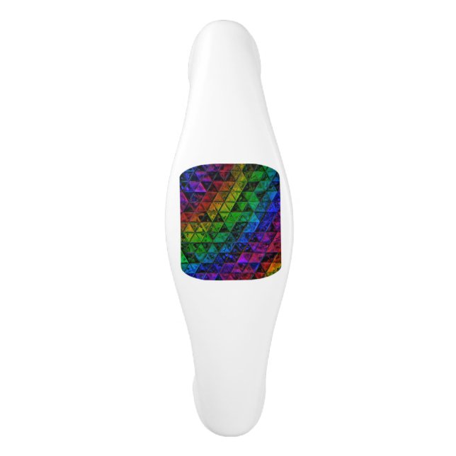 Pride Glass  Ceramic Cabinet Pull (Front)