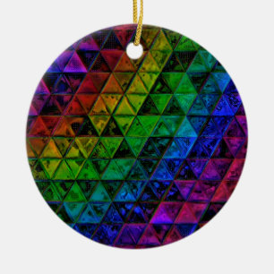 Pride Glass Ceramic Tree Decoration