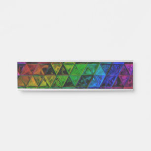 Pride Glass Door Sign