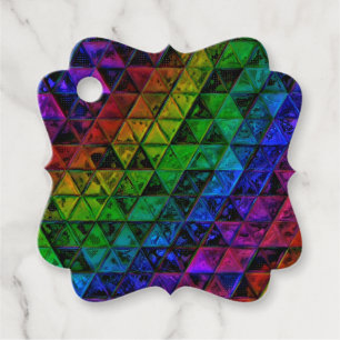 Pride Glass  Favour Tags