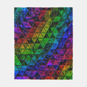 Pride Glass Fleece Blanket