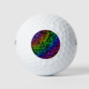 Pride Glass Golf Balls