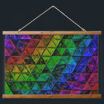 Pride Glass  Hanging Tapestry<br><div class="desc">Thank you for checking out my design. Follow my art on Instagram @MRNStudios or ko-fi.com/MRNStudios</div>