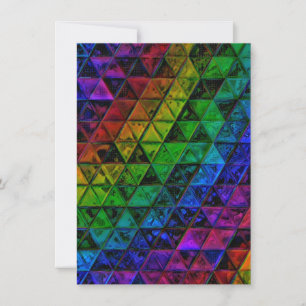 Pride Glass  Holiday Card