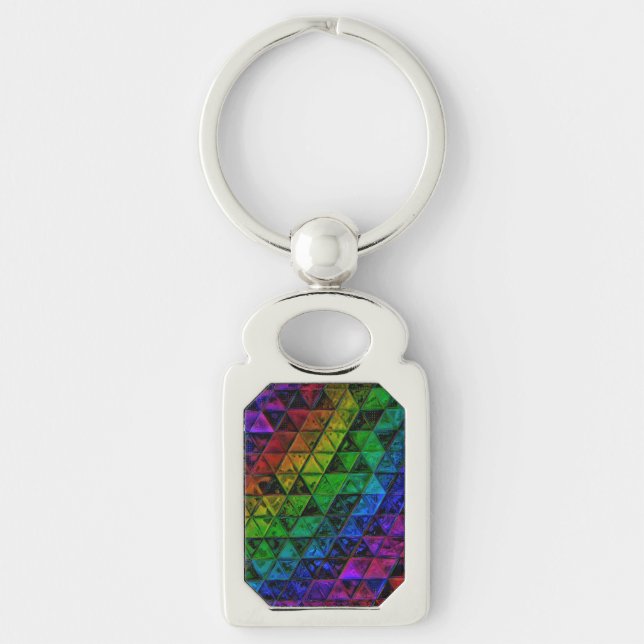 Pride Glass  Key Ring (Front)