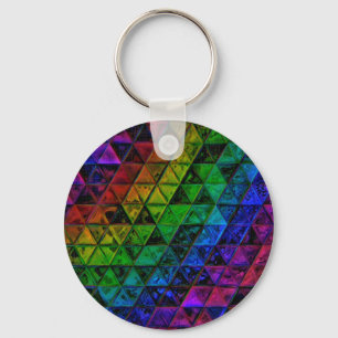 Pride Glass  Key Ring