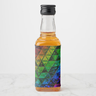 Pride Glass  Liquor Bottle Label