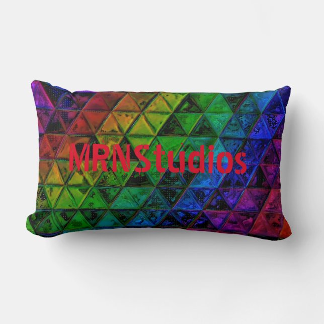 Pride Glass  Lumbar Cushion (Front)