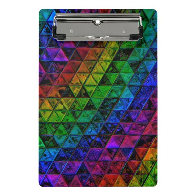 Pride Glass  Mini Clipboard (Front)