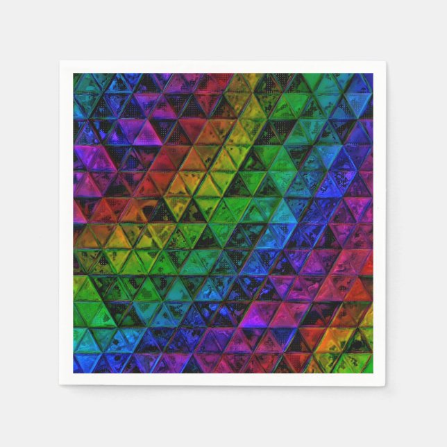 Pride Glass  Napkin (Front)