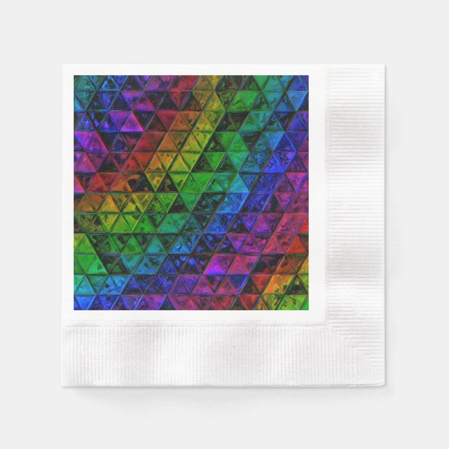 Pride Glass  Napkin (Front)
