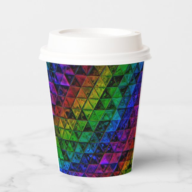Pride Glass  Paper Cups (Front)