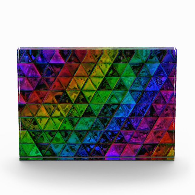 Pride Glass  Photo Block (Front)