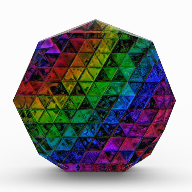 Pride Glass  Photo Block (Front)