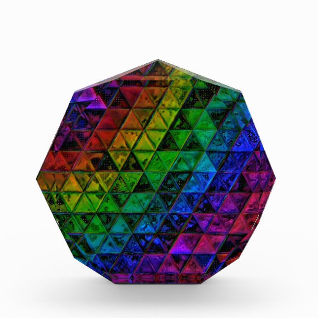 Pride Glass  Photo Block (Front)