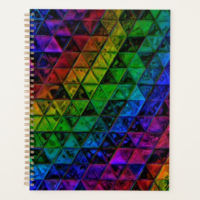 Pride Glass  Planner (Front)