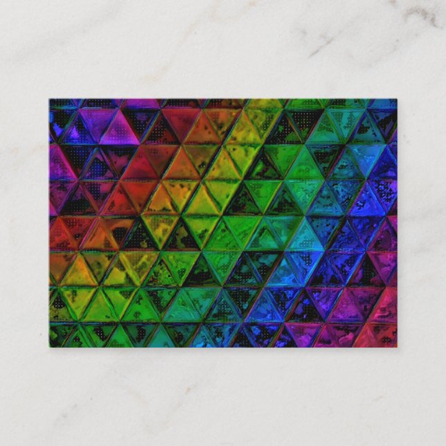 Pride Glass  Referral Card (Front)