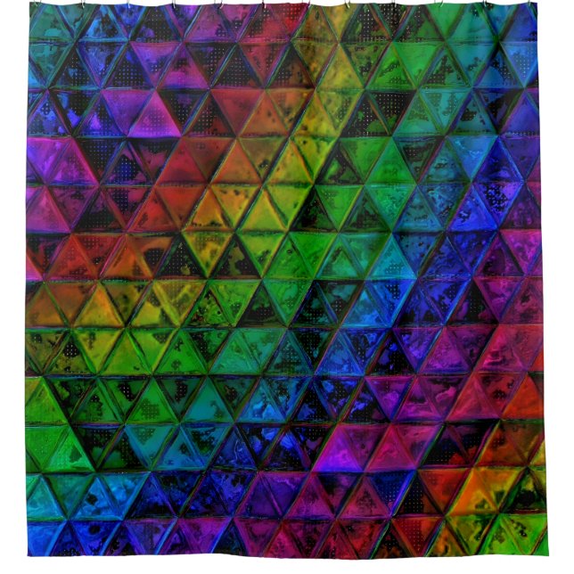 Pride Glass  Shower Curtain (Front)