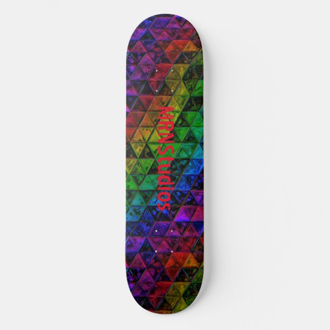 Pride Glass  Skateboard (Front)