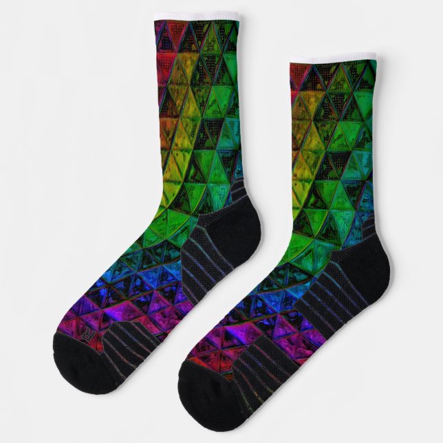 Pride Glass  Socks (Left)