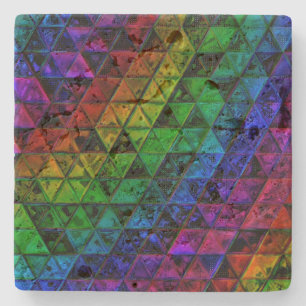 Pride Glass  Stone Coaster
