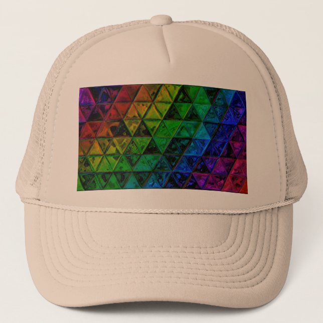 Pride Glass  Trucker Hat (Front)