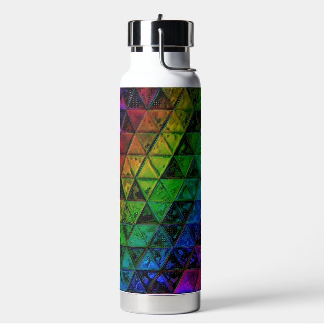 Pride Glass  Water Bottle (Left)