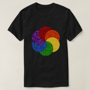 Pride Glitter Rainbow Swirl T-Shirt