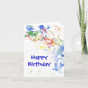 Pride "Happy Birthday" Notecard