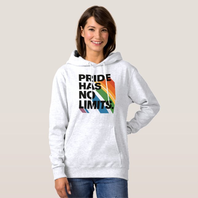 Pride Has No Limits | Disability Pride Month  Hoodie (Front Full)
