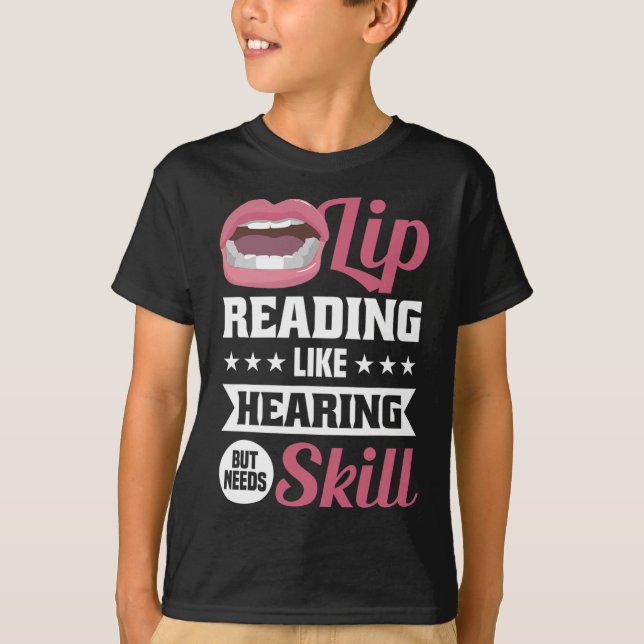 Pride Hearing Loss Awareness Deaf Awareness 2  T-Shirt (Front)