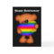 Pride Heart Teddy Bear Happy Anniversary