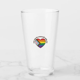 Pride Heart You Can Be Yourself With Me Shirt Desi Glass