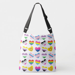 Pride Hearts Cross-Body Bag