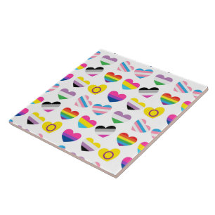 Pride Hearts Tile