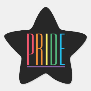 PRIDE II Star Stickers